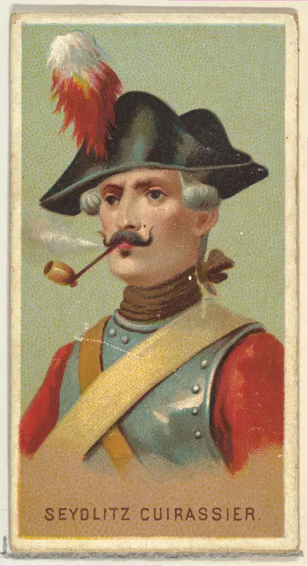 Seydlitz Cuirassier, from World's Smokers series (N33) for Allen & Ginter Cigarettes Wall Art by Allen & Ginter - High-Resolution Digital Print