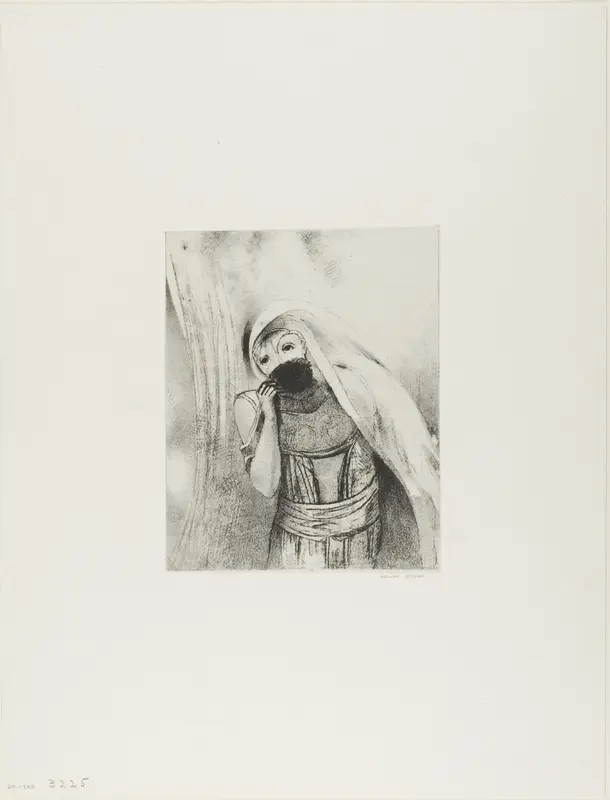 She Draws From Her Bosom a Sponge, Perfectly Black, and Covers it With Kisses, plate 8 of 24