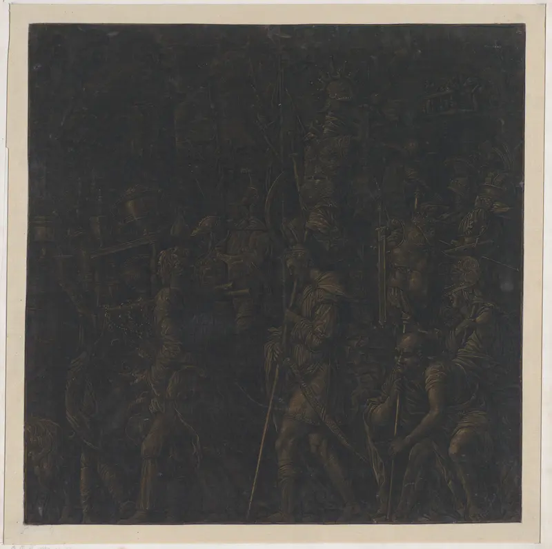 Sheet 8 from "The Triumphs of Caesar" Wall Art by Andrea Andreani - High-Resolution Digital Print