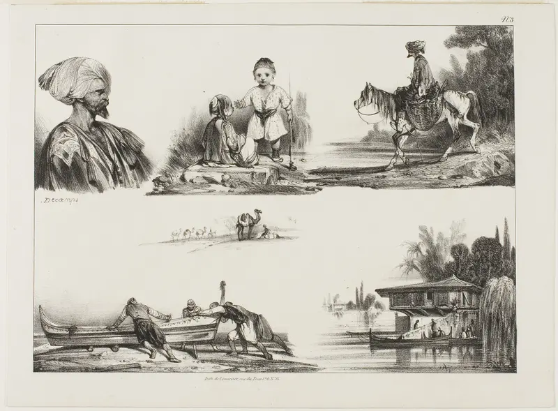 Sheet of Sketches, No. 3