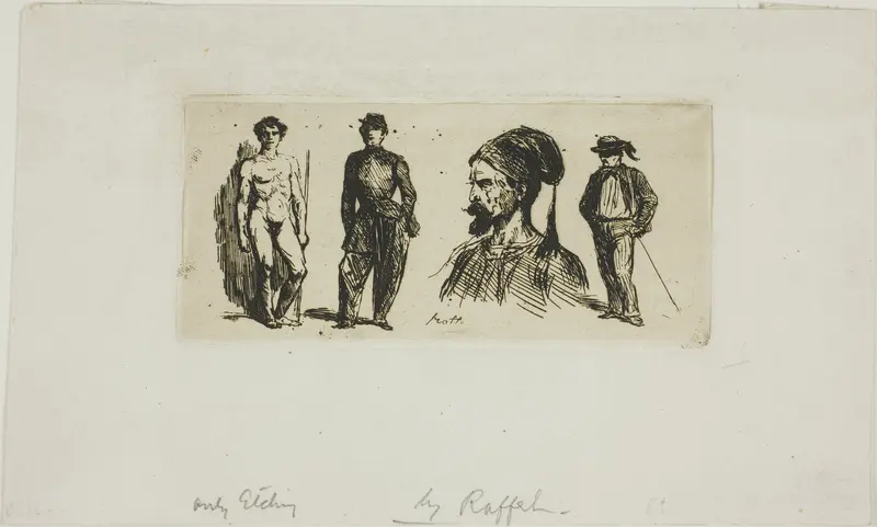 Sheet of Skteches