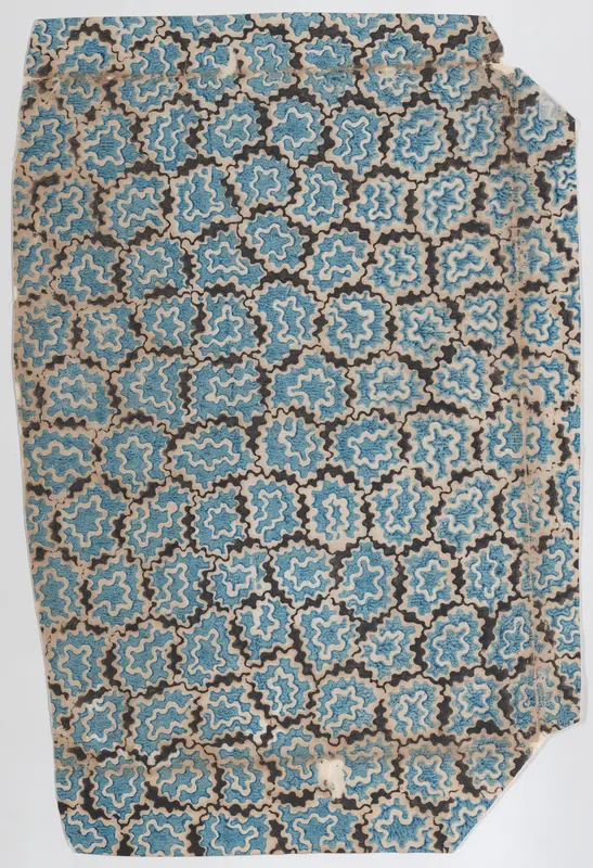 Sheet with an overall pattern of organic shapes Wall Art by Anonymous - High-Resolution Digital Print