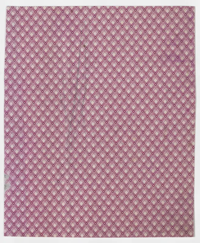 Sheet with crisscross pattern Wall Art by Anonymous - High-Resolution Digital Print