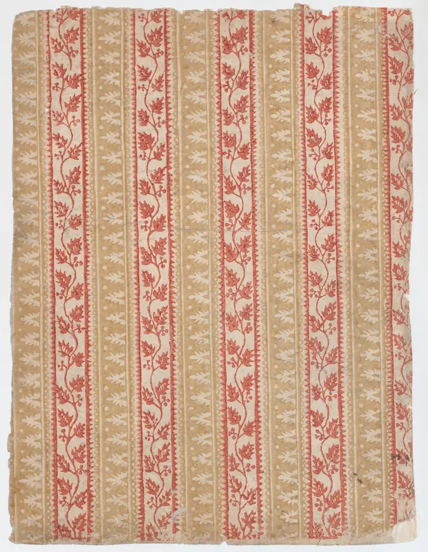 Sheet with five borders with abstract and floral designs Wall Art by Anonymous - High-Resolution Digital Print