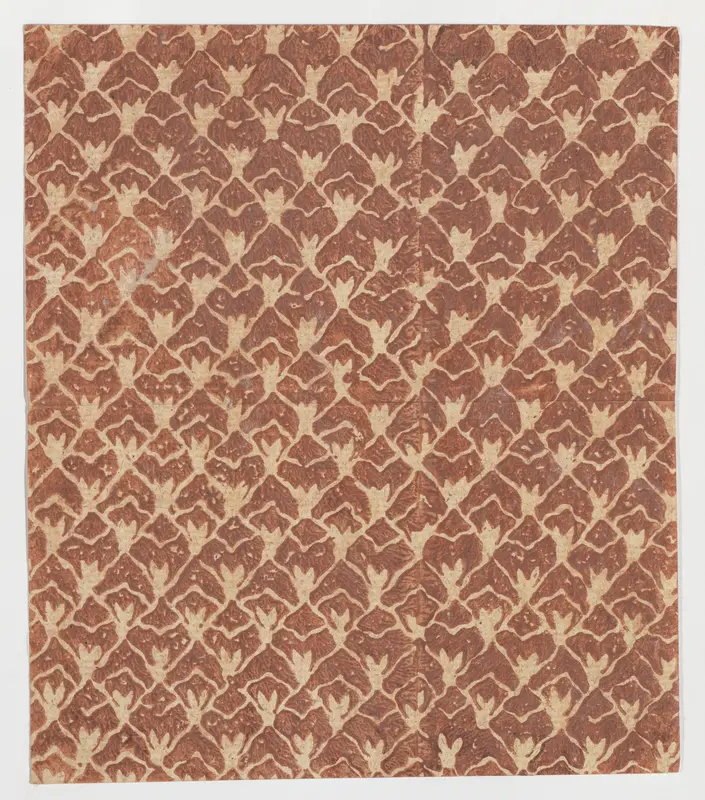Sheet with overall abstract pattern Wall Art by Anonymous - High-Resolution Digital Print