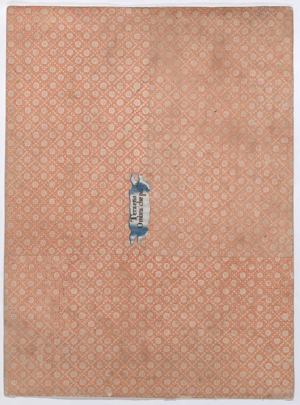 Sheet with overall dot and circle pattern Wall Art by Anonymous - High-Resolution Digital Print