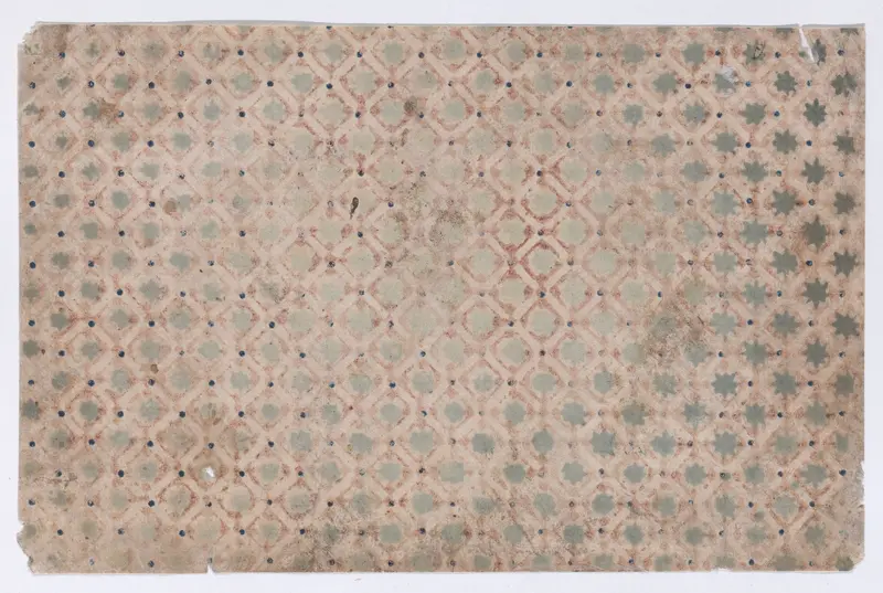 Sheet with overall grid pattern Wall Art by Anonymous - High-Resolution Digital Print