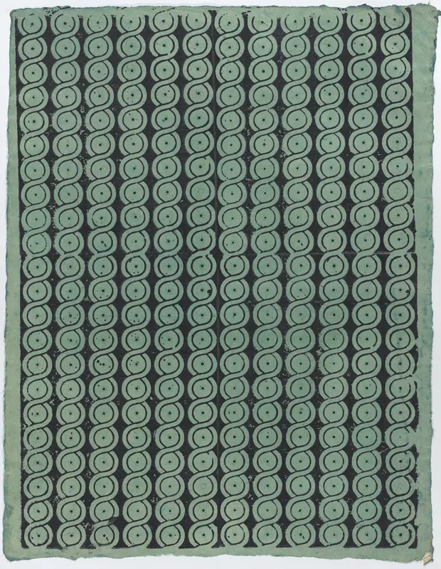 Sheet with overall guilloche pattern Wall Art by Anonymous - High-Resolution Digital Print
