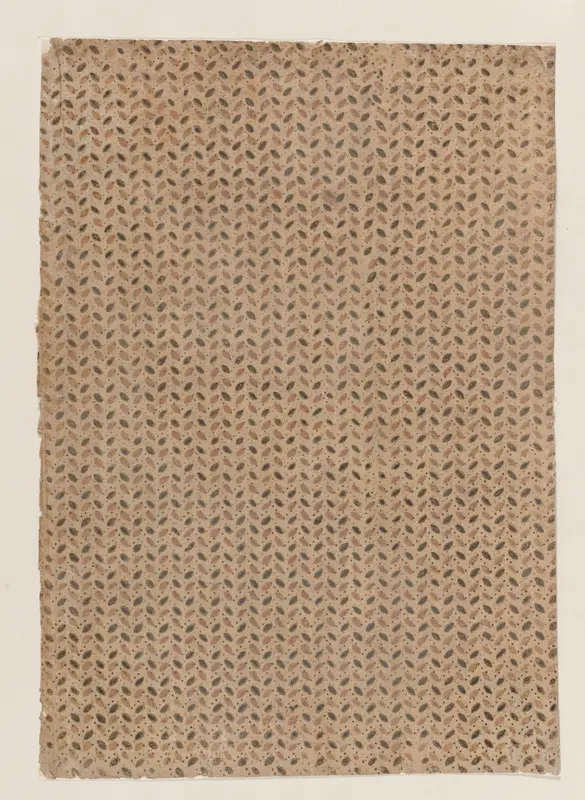 Sheet with overall pattern of dots and ovals Wall Art by Anonymous - High-Resolution Digital Print