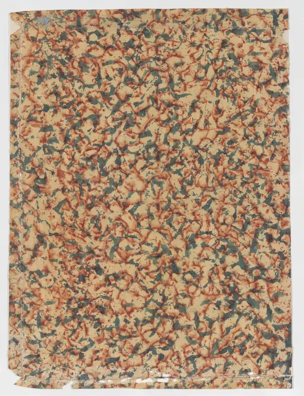 Sheet with overall splotchy pattern Wall Art by Anonymous - High-Resolution Digital Print