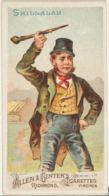 Shillalah, from the Arms of All Nations series (N3) for Allen & Ginter Cigarettes Brands Wall Art by Allen & Ginter - High-Resolution Digital Print