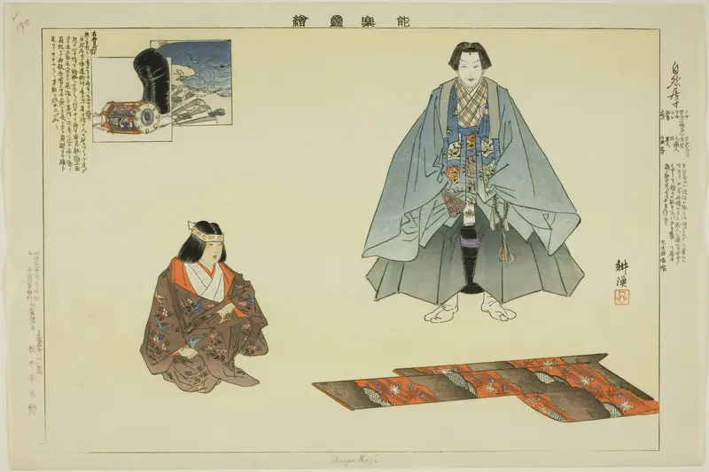 Shizen Koji, from the series "Pictures of No Performances (Nogaku Zue)"