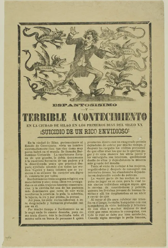 Shocking and Terrible Occurrence Wall Art by José Guadalupe Posada - High-Resolution Digital Print