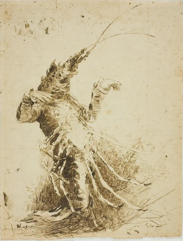 Shrimp-Man Wall Art by Unknown - High-Resolution Digital Print