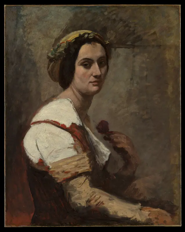 Sibylle Wall Art by Camille Corot - High-Resolution Digital Print