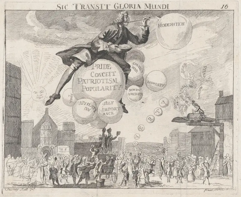 Sic Transit Gloria Mundi Wall Art by Paul Sandwich [pseudonym] - High-Resolution Digital Print