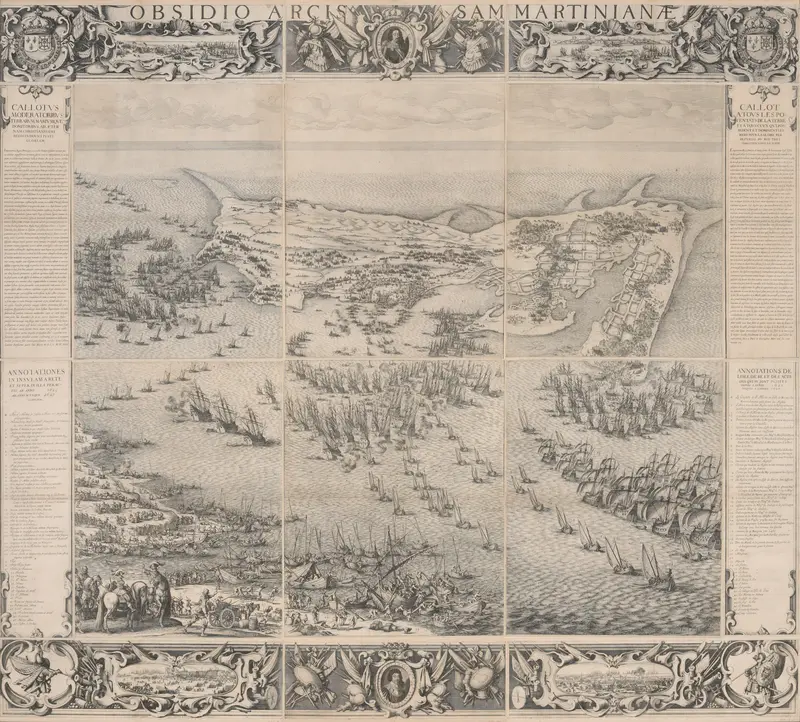Siege of the Citadel of Saint Martin on the Isle de Ré