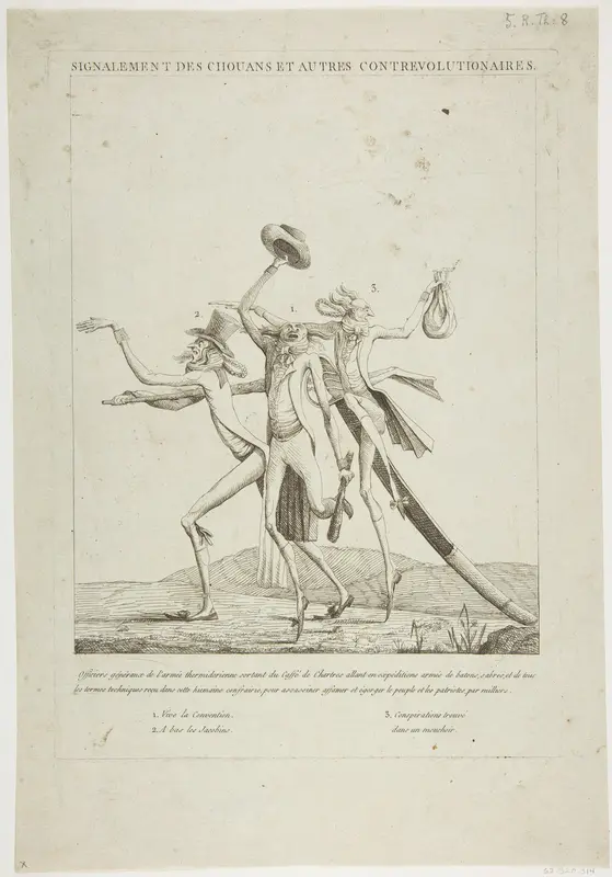 Signalement Des Chouans et Autres Contrevolutionaires Wall Art by Anonymous, French, 18th century - High-Resolution Digital Print