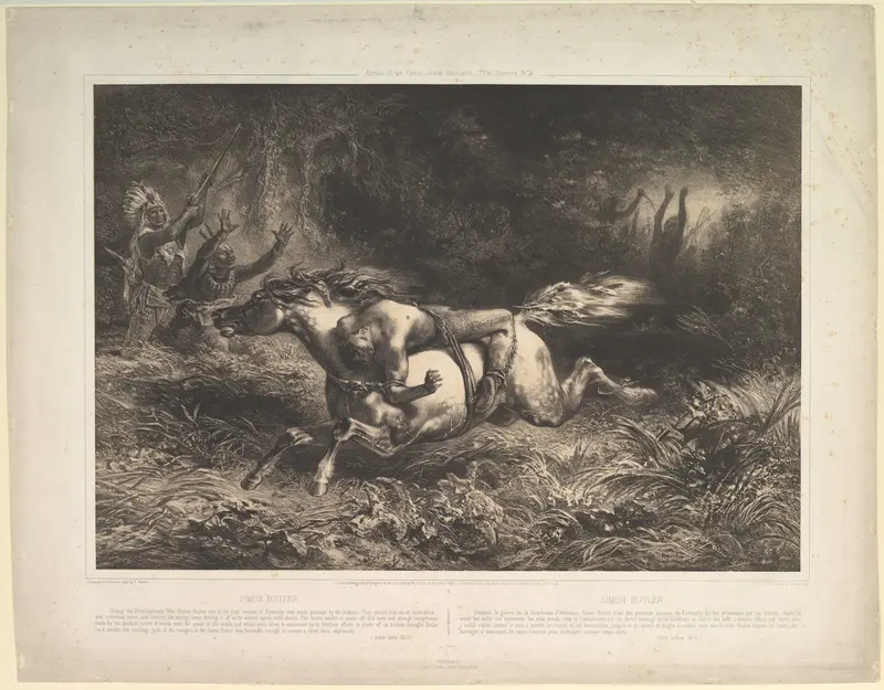 Simon Butler (Indian Trails, vol. II) Wall Art by Jean-François Millet - High-Resolution Digital Print