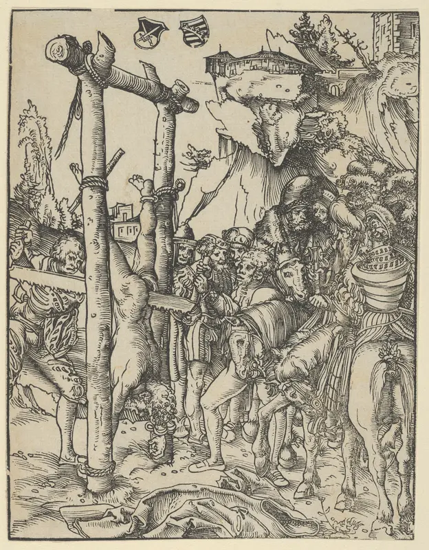 Simon, from The Martyrdom of the Twelve Apostles Wall Art by Lucas Cranach the Elder - High-Resolution Digital Print