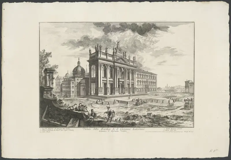 Sint-Jan van Lateranen te Rome Wall Art by Unknown - High-Resolution Digital Print