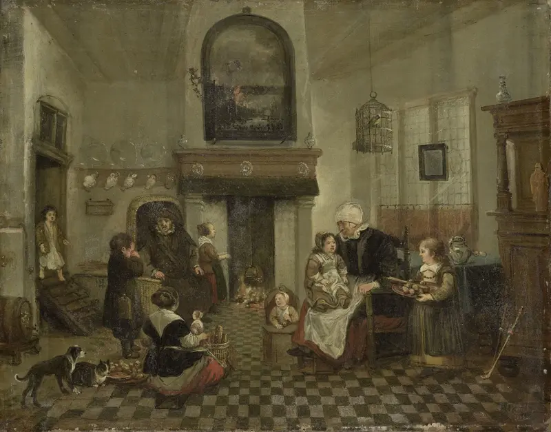 Sint Nicolaasfeest Wall Art by anonymous - High-Resolution Digital Print