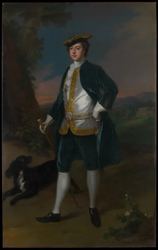 Sir James Dashwood (1715–1779) Wall Art by Enoch Seeman the Younger - High-Resolution Digital Print