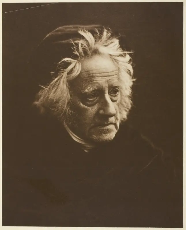 Sir John Herschel Wall Art by Julia Margaret Cameron - High-Resolution Digital Print