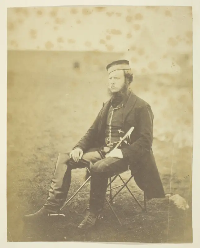 Sir John Miller Adye (1819-1900), General; taken at the Crimea