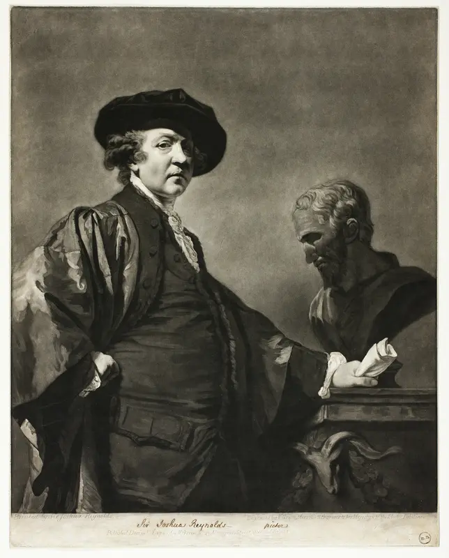 Sir Joshua Reynolds Wall Art by Valentine Green - High-Resolution Digital Print