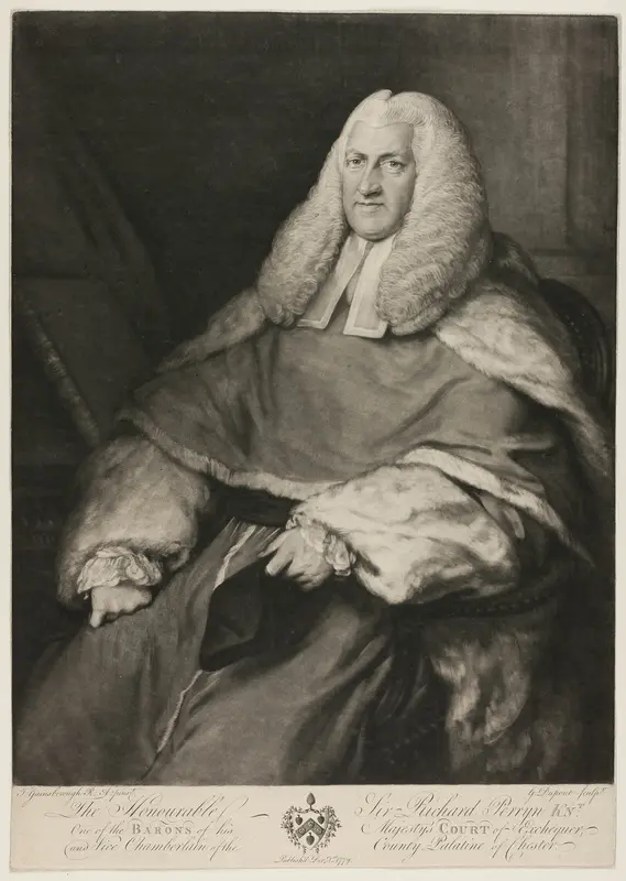 Sir Richard Perryn Wall Art by Gainsborough Dupont - High-Resolution Digital Print