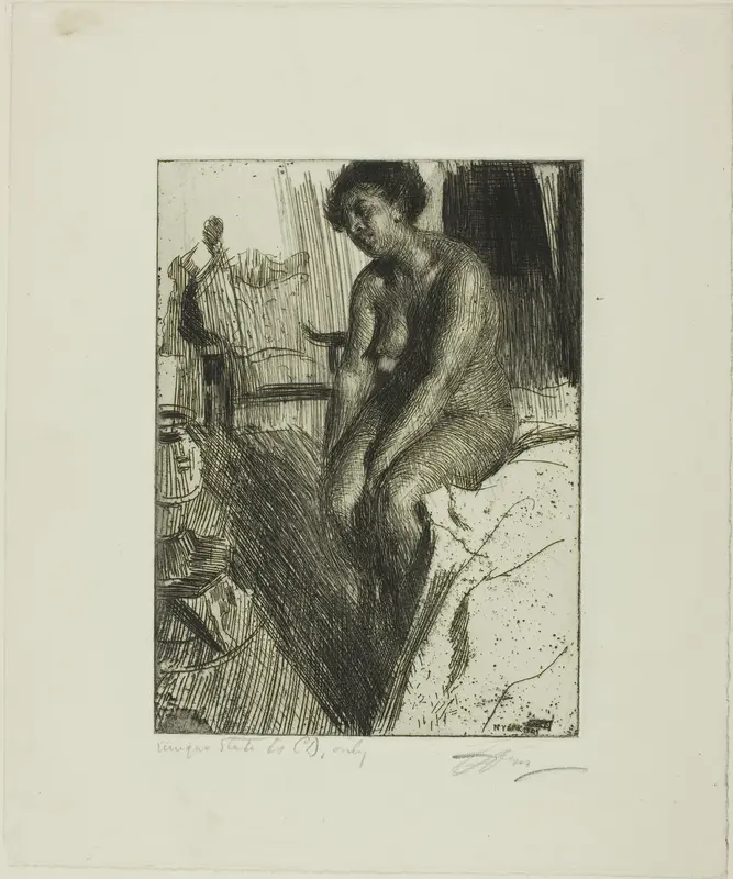 Sitting Negress