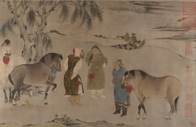 Six Horses Wall Art by Unidentified artists - High-Resolution Digital Print