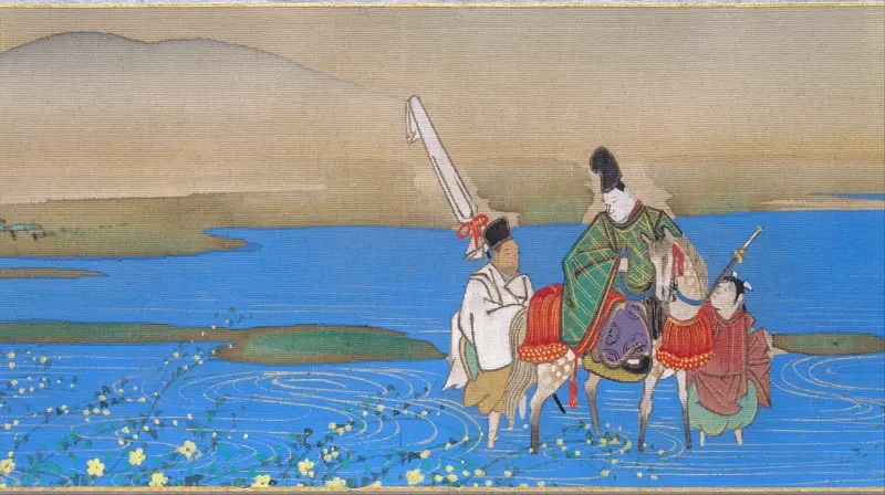 Six Jewel Rivers Wall Art by Sakai Ōho - High-Resolution Digital Print