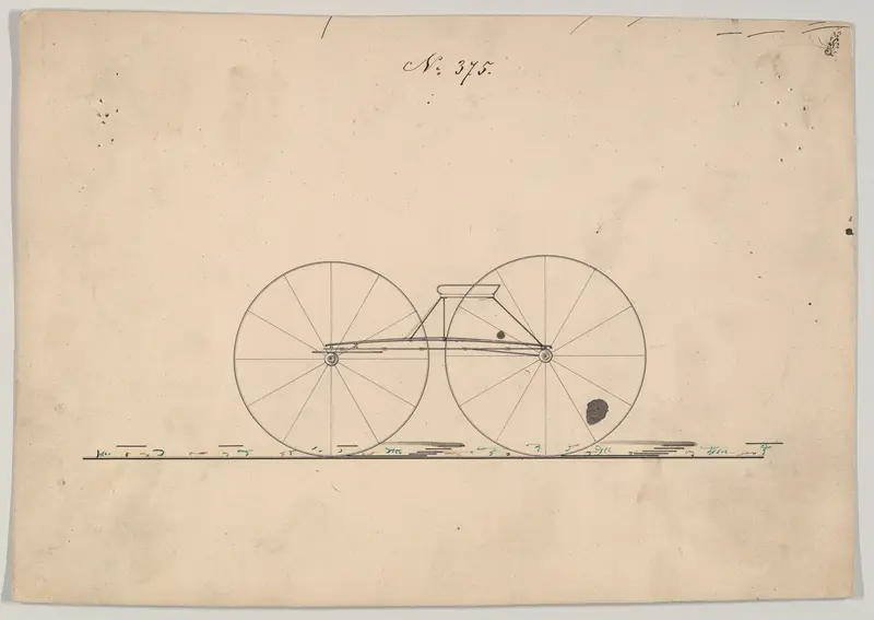 Skeleton Wagon #375 Wall Art by Brewster & Co. - High-Resolution Digital Print