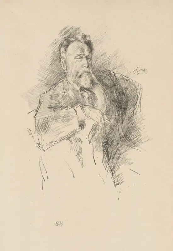 Sketch of William E. Henley