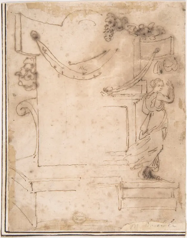 Sketches Wall Art by Anonymous, Italian, 16th century - High-Resolution Digital Print