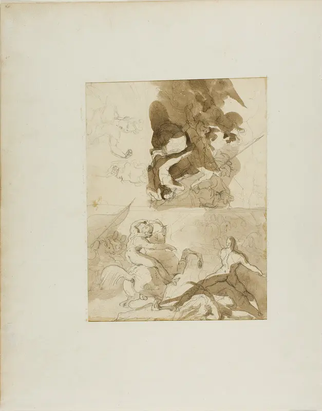 Sketches for a Cavalry Battle
