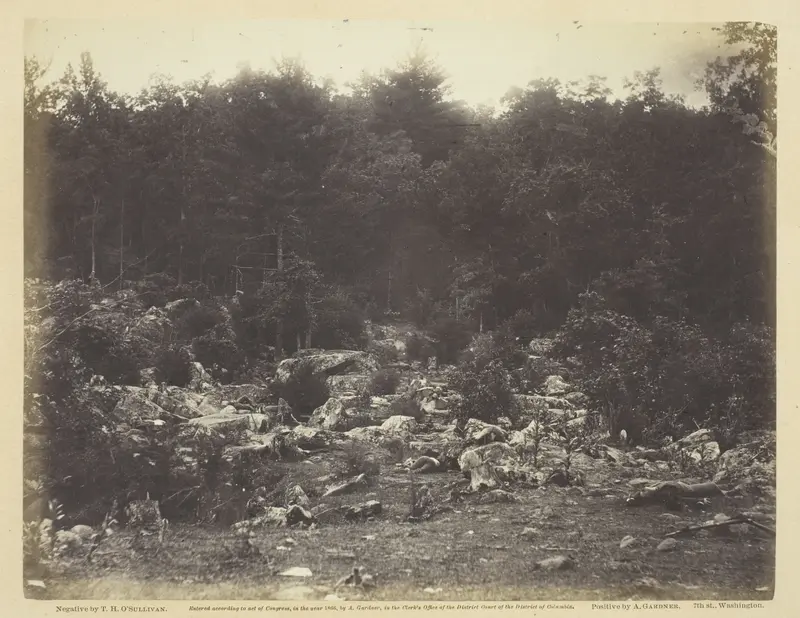 Slaughter Pen, Foot of Round Top, Gettysburg
