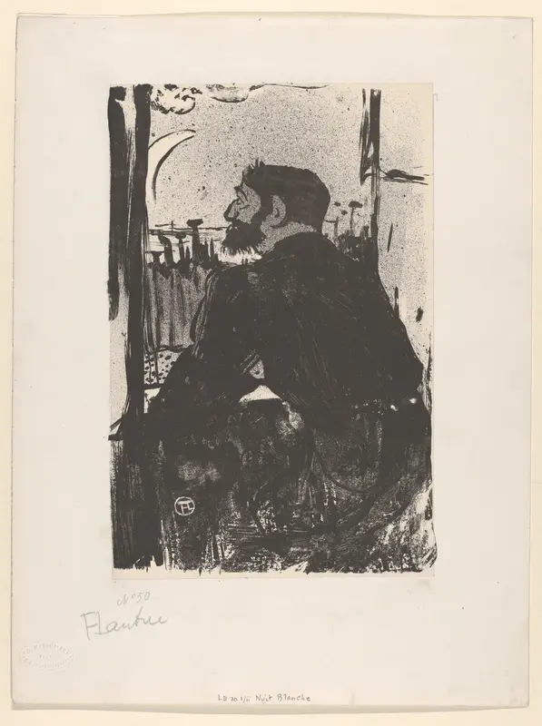 Sleepless Night (from Les Vieilles Histoires) Wall Art by Henri de Toulouse-Lautrec - High-Resolution Digital Print