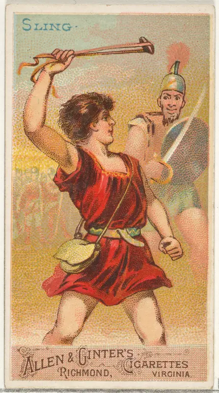 Sling, from the Arms of All Nations series (N3) for Allen & Ginter Cigarettes Brands Wall Art by Allen & Ginter - High-Resolution Digital Print