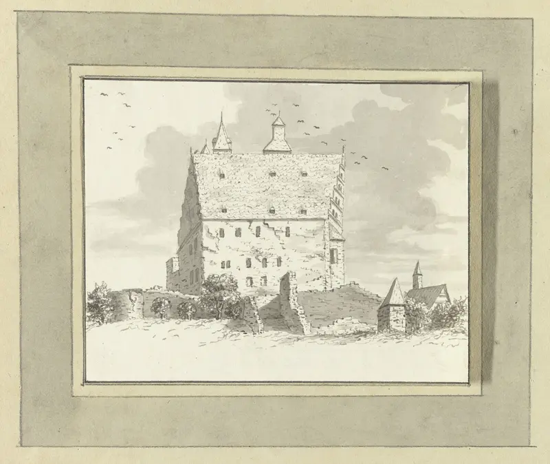 Slot te Kronenburg bij Frankfurt am Main Wall Art by Ernst Willem Jan Bagelaar - High-Resolution Digital Print