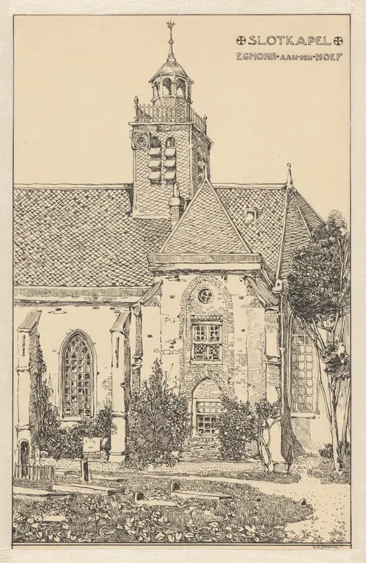 Slotkapel in Egmond aan den Hoef Wall Art by Unknown - High-Resolution Digital Print