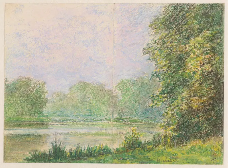 Slotpark te Biebrich Wall Art by Carel Nicolaas Storm van 's-Gravesande - High-Resolution Digital Print
