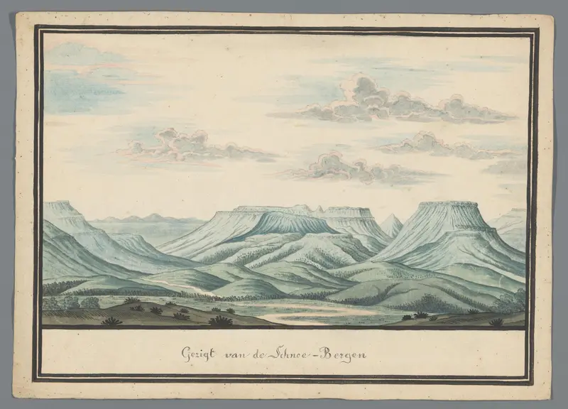 Sneeuberge Wall Art by Johannes Schumacher - High-Resolution Digital Print