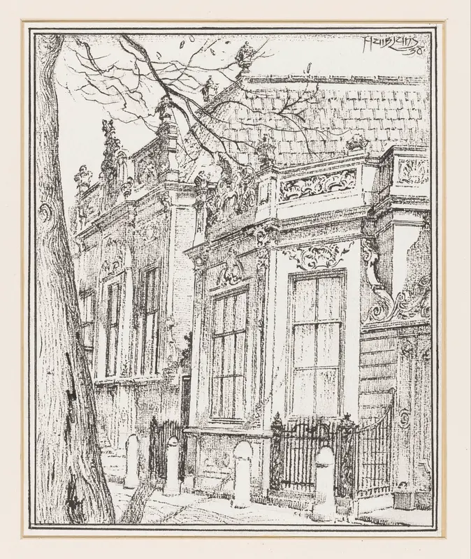 Snouck-van-Loosenhuis te Enkhuizen Wall Art by Unknown - High-Resolution Digital Print