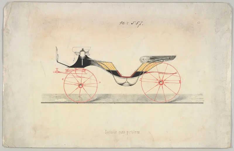 Sociable #557 Wall Art by Anonymous, French, 19th century - High-Resolution Digital Print