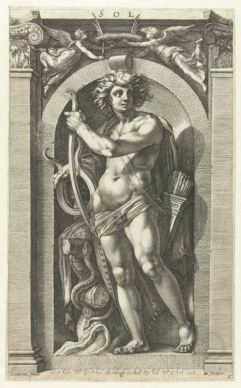 Sol Wall Art by Hendrick Goltzius - High-Resolution Digital Print