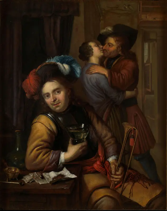Soldier Scene Wall Art by Unknown - High-Resolution Digital Print