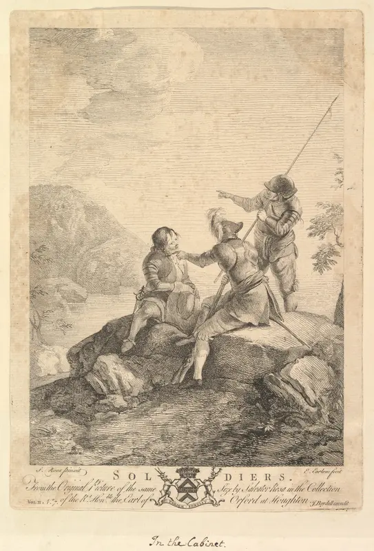 Soldiers Wall Art by Salvator Rosa - High-Resolution Digital Print